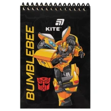 Блокнот пласт обкл., спіраль А6, 48арк., нелінований Transformers TF26-196 Kite