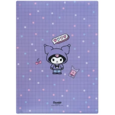 Папка-куточок з клапаном А4, HK25-248-1 Kuromi