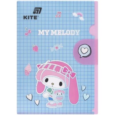 Папка-куточок з клапаном А4, HK25-248-3 My Melody