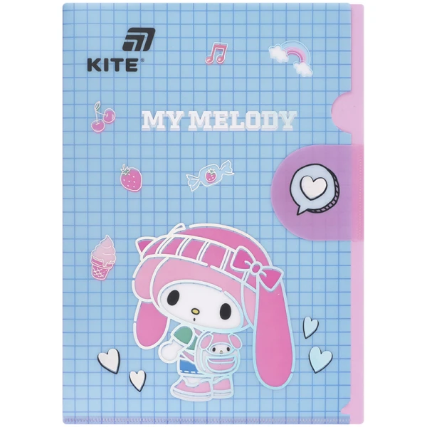 Папка-куточок з клапаном А4, HK25-248-3 My Melody