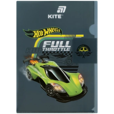 Папка-куточок з клапаном А4, HW25-248-1 Hot Wheels