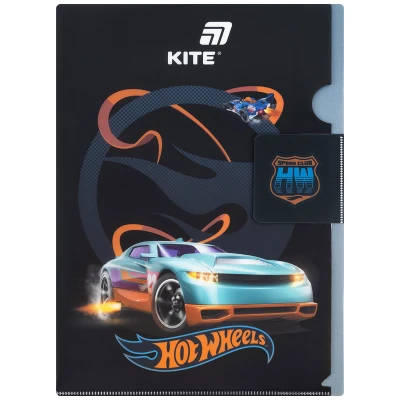 Папка-куточок з клапаном А4, HW25-248-2 Hot Wheels