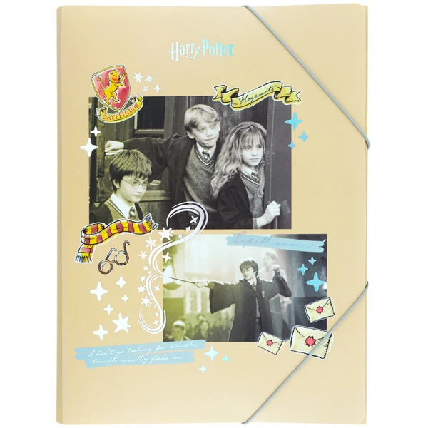 Папка на гумці А4, Harry Potter HP25-247 Kite