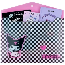 Папка на кнопці А4, HK25-244-2 Hello Kitty