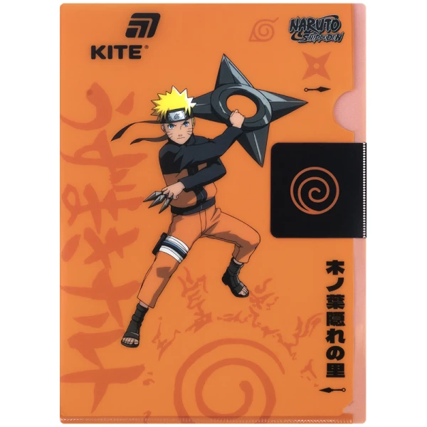 Папка-куточок з клапаном А4, NR25-248 Naruto
