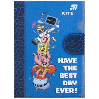 Папка-куточок з клапаном А4, SB25-248 SpongeBob SquarePants