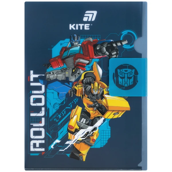 Папка-куточок з клапаном А4, TF25-248 Transformers