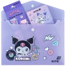 Папка на кнопці А5, HK25-245-1 Kuromi