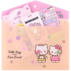 Папка на кнопці А5, HK25-245-2 Hello Kitty