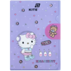Папка-куточок з клапаном А4, HK25-248-5 Hello Kitty