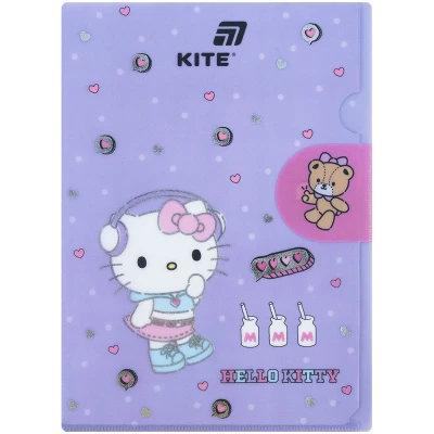 Папка-куточок з клапаном А4, HK25-248-5 Hello Kitty