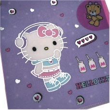 Папка-куточок з клапаном А4, HK25-248-5 Hello Kitty