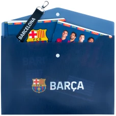 Папка на кнопці А4, BC25-244 FC Barcelona