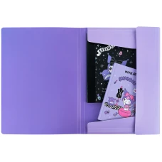 Папка на гумці А4, Kuromi HK25-247-1 Kite
