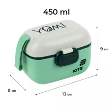 Ланчбокс 450 мл, зелений, K25-1185-3 Kite