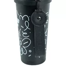 Термокружка 550 мл, чорна, K25-1226-1 Kite