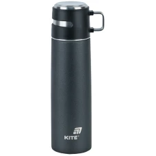 Термос 500 мл, чорний, K25-1224-1 Kite