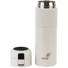 Термос з термодатчиком 450 мл, бежевий K25-1227-1 Kite