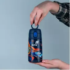 Термос з трубочкою 400мл, Hot Wheels HW25-1261 Kite