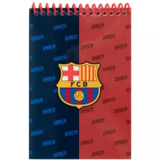 Блокнот пласт обкл., спіраль А6, 48арк., нелінований FC Barcelona BC26-196 Kite