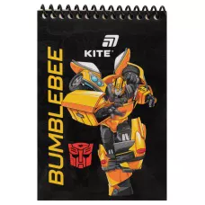 Блокнот пласт обкл., спіраль А6, 48арк., нелінований Transformers TF26-196 Kite