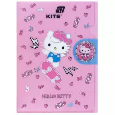 Папка-куточок з клапаном А4, HK25-248-4 Hello Kitty