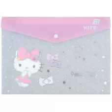 Папка на кнопці А4, HK25-244-5 Hello Kitty
