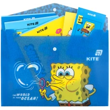 Папка на кнопці А4, SB25-244 SpongeBob SquarePants