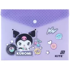 Папка на кнопці А5, HK25-245-1 Kuromi