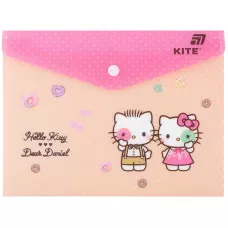 Папка на кнопці А5, HK25-245-2 Hello Kitty