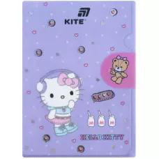 Папка-куточок з клапаном А4, HK25-248-5 Hello Kitty