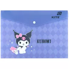 Папка на кнопці А4, HK25-244-1 Kuromi