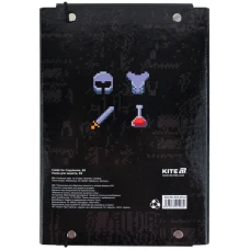 Папка для зошитів В5 на гумці картон, Pixel Game K25-210-2 Kite