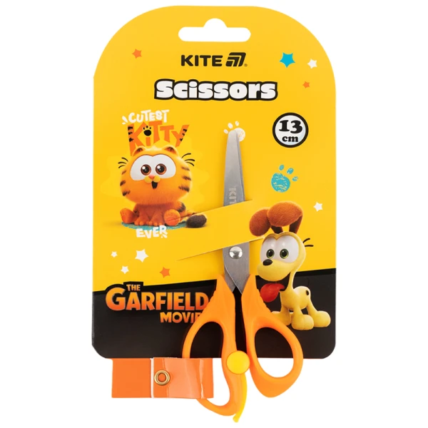 Ножиці дитячі з пружиною, 13см. Garfield GF25-129 Kite