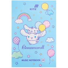Зошит для нот А4, 20арк, Cinnamoroll CR26-404 Kite