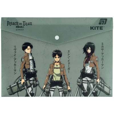 Папка на кнопці А4, AT25-244 Attack on Titan