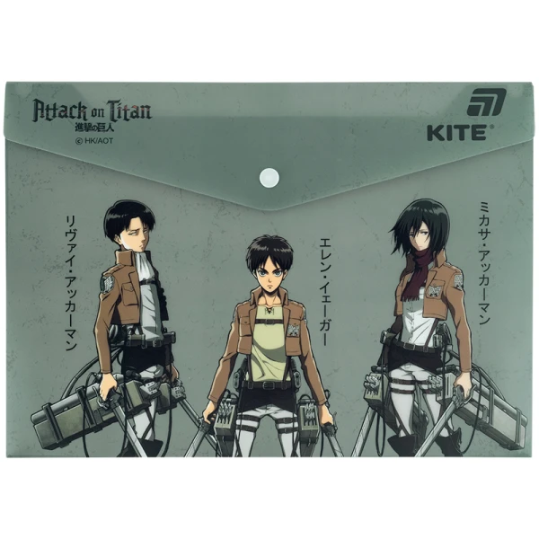Папка на кнопці А4, AT25-244 Attack on Titan