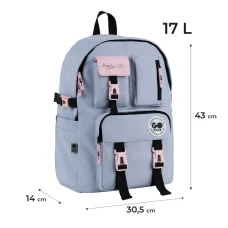 Рюкзак GoPack Education Teens GO26-2500L-1 сірий