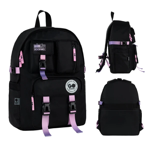 Рюкзак GoPack Education Teens GO26-2500L-2 чорний, градієнт