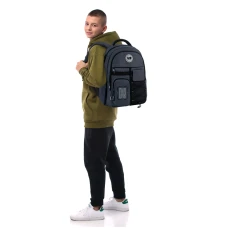 Рюкзак GoPack Education Teens GO26-184L-4 темно-сірий