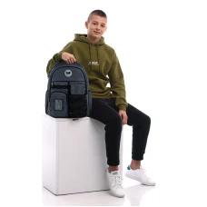 Рюкзак GoPack Education Teens GO26-184L-4 темно-сірий