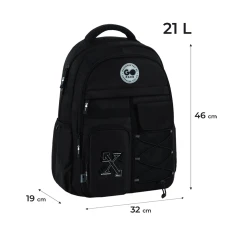 Рюкзак GoPack Education Teens GO26-184L-3 чорний