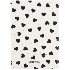 Книга записна A5, 60 арк. кліт., Black&White, 8710-7-A