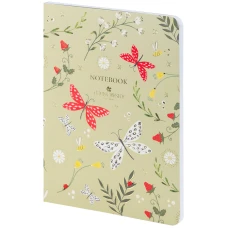 Книга записна A5, 80 арк. кліт., TR, Secret Garden 2, 8700-18-A-TR