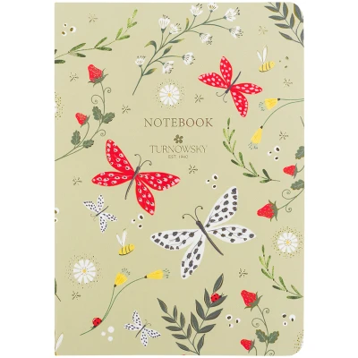 Книга записна  A5, 80 арк. кліт., TR, Secret Garden 2, 8700-18-A-TR