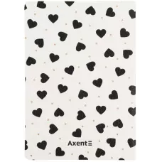 Книга записна A5, 60 арк. кліт., Black&White, 8710-7-A
