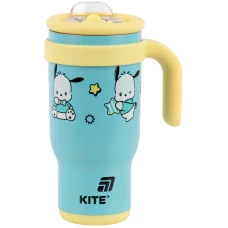 Термокружка з трубочкою, 530мл, Pochacco PC25-1266 Kite
