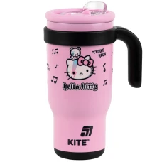 Термокружка з трубочкою, 530мл, Hello Kitty HK25-1266 Kite