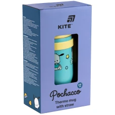 Термокружка з трубочкою, 530мл, Pochacco PC25-1266 Kite