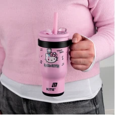 Термокружка з трубочкою, 530мл, Hello Kitty HK25-1266 Kite